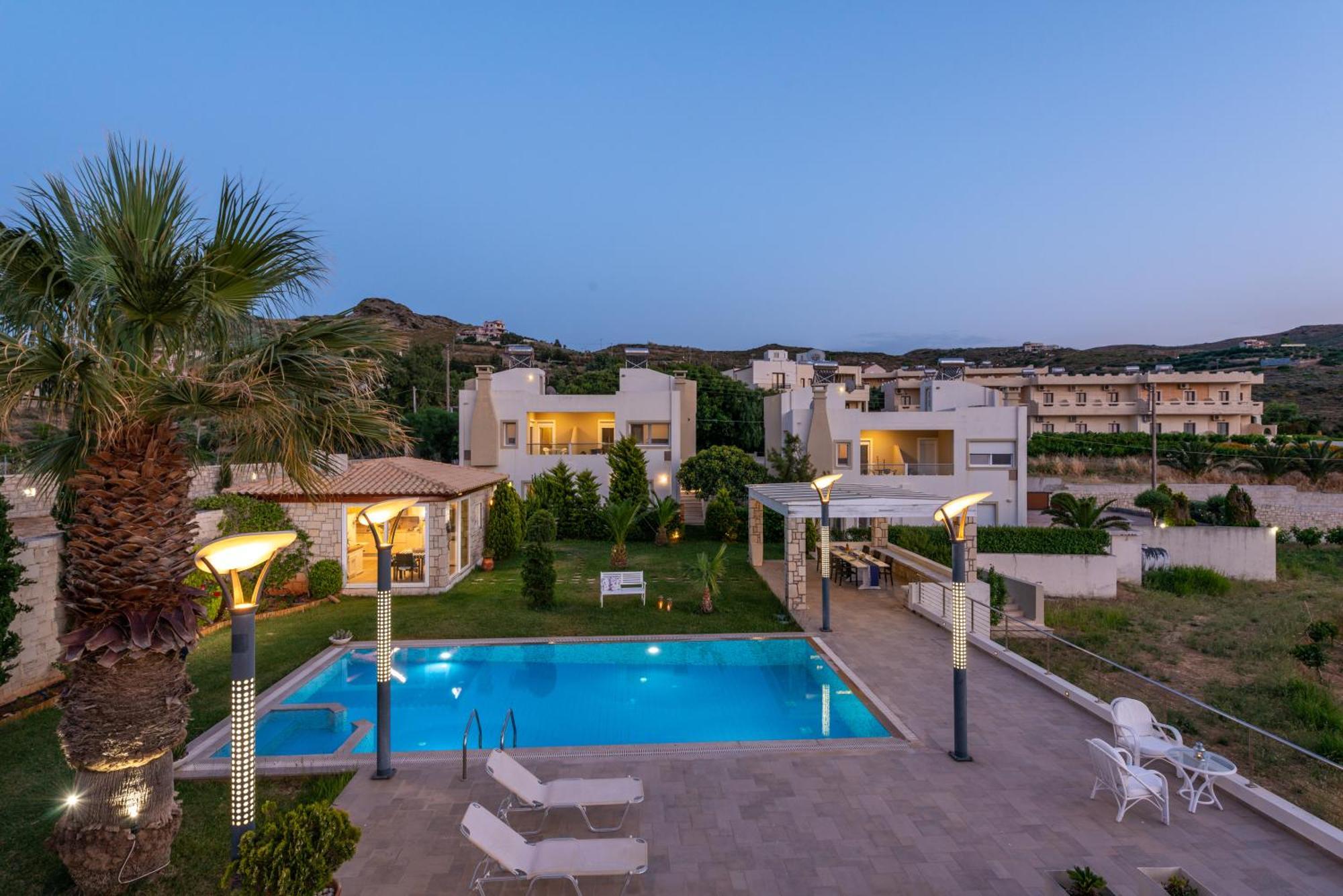 Creta Vivere Villas Agia Pelagia  Luaran gambar