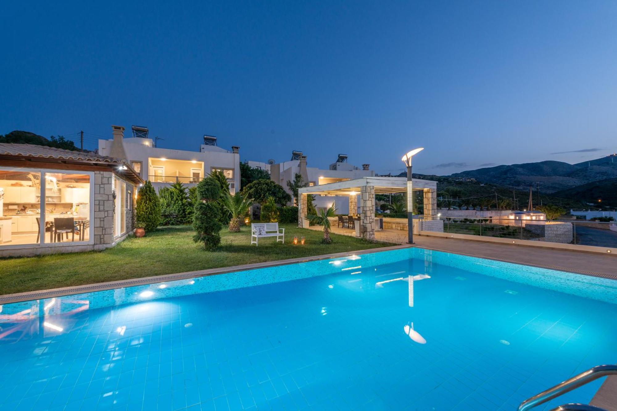 Creta Vivere Villas Agia Pelagia  Luaran gambar